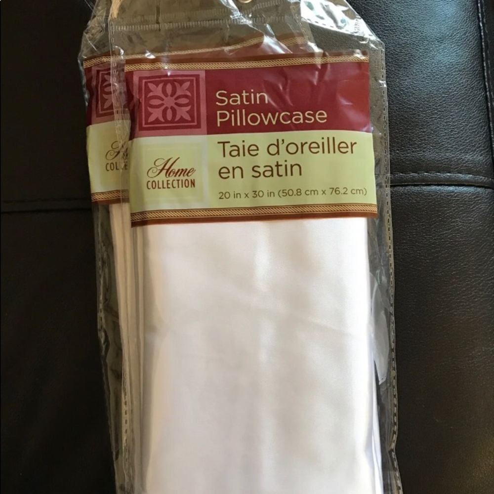 Satin pillow case
